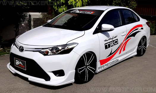 สติ๊กเกอร์ติดรถลาย TRD-2